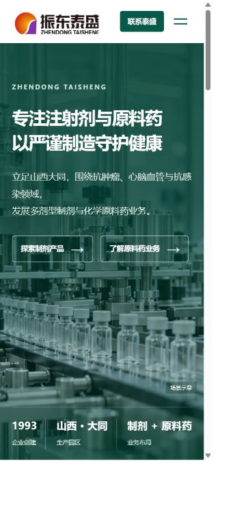 新版首页390像素手机视图